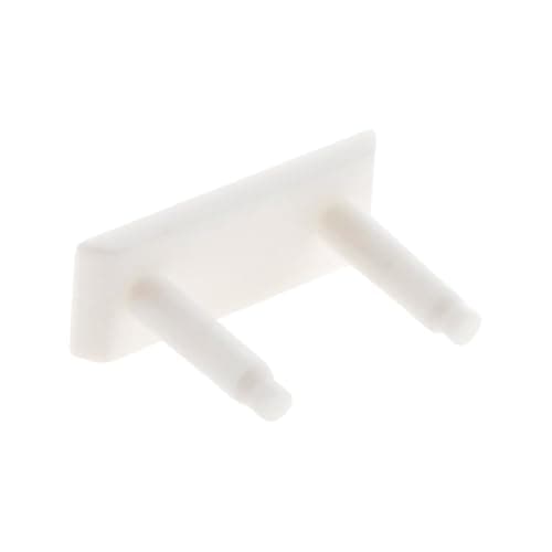 Zenitech Lot de 6 Caches Prises 2P/2P+T 6A ou 16A Blanc
