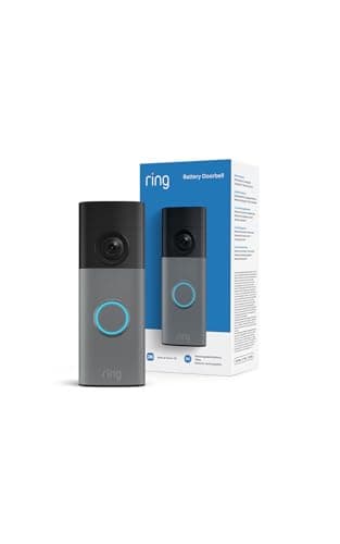 Ring Battery Video Doorbell Sonnette vidéo sans fil Retinal 2K Zoom x6