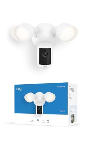 Ring Caméra Floodlight nouvelle génération Vidéo Retinal 2K projecteurs