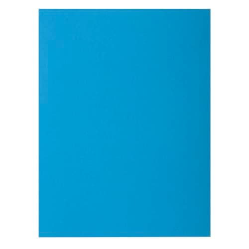 Exacompta Lot de 100 sous-chemises Rock's 80 g/m² Bleu