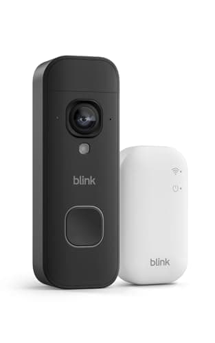 Blink Sonnette vidéo 2K+ sans fil nouvelle génération Noir