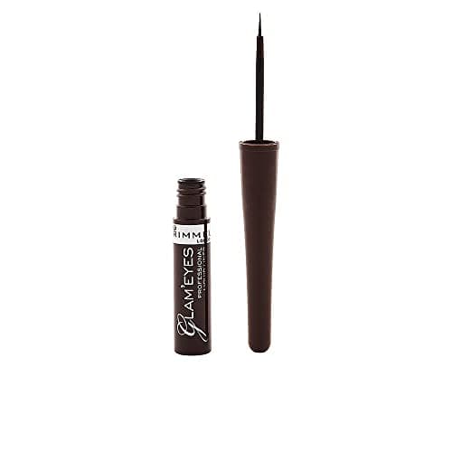 Rimmel London Eyeliner Liquide Glam'Eyes Précision Teinte 02 Brown Velvet 3,5 ml