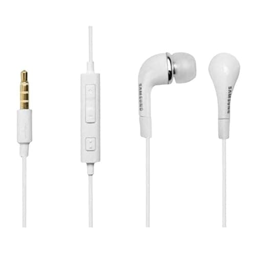 Samsung Écouteurs intra-auriculaires EHS64 Jack 3,5 mm avec télécommande Blanc