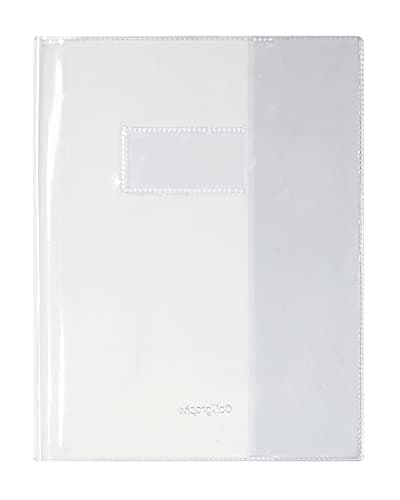 Calligraphe Protège-Cahier Cristalux Incolore 17x22 cm PVC Transparent