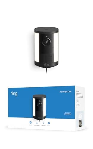 Ring Spotlight Cam 2K Caméra de surveillance sur secteur Blanc