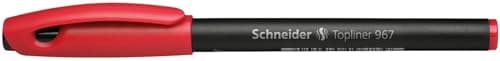 Schneider Topliner 967 Stylo fin 0,4 mm Rouge