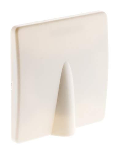 Zenitech Plaque Sortie de câble 16A avec vis et griffes Blanc