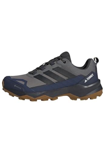 adidas Homme Terrex Skychaser AX5 Gore-TEX Hiking Shoes, Grey Four/Carbon/Shadow Navy, 39 1/3 EU