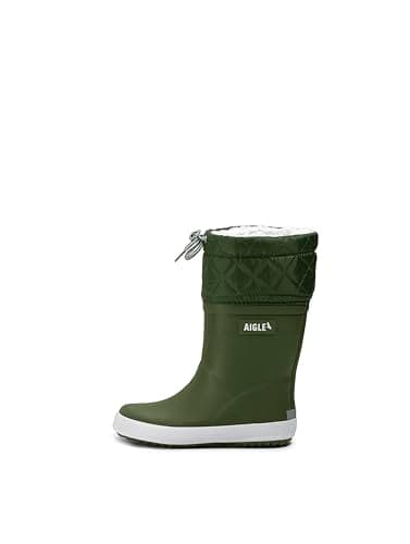 Aigle Giboulee 2 – Botte de Pluie Imperméable Fourrée Enfant