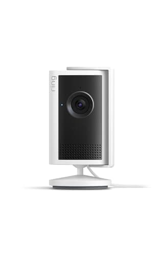 Ring Caméra intérieure Plus - Caméra de surveillance 2K avec zoom 4x et secteur