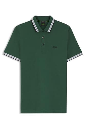 BOSS Polo en Piqué De Coton avec Détails De Logo