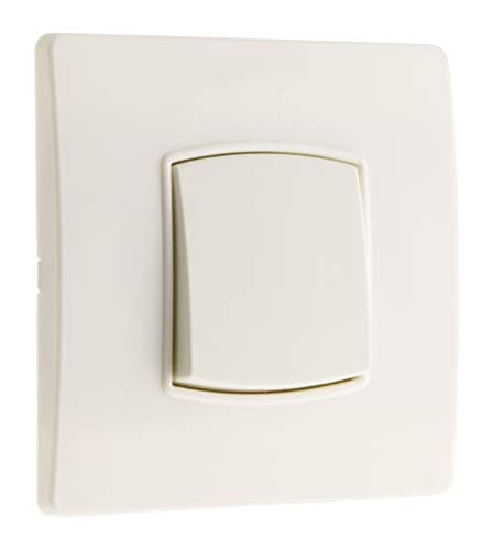 Zenitech Interrupteur Va-et-Vient Diwone Bornes Automatiques Blanc