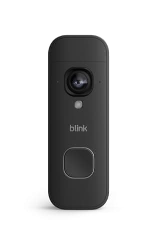 Blink Sonnette vidéo 2K+ sans fil nouvelle génération Noir