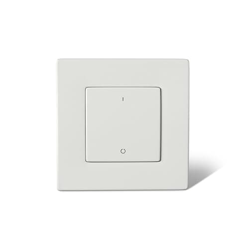 Amazon Basics Interrupteur intelligent 1 voie compatible Alexa Blanc