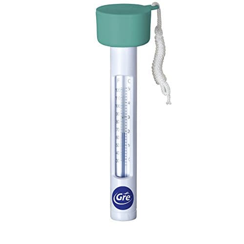 Gre 40051 Thermomètre Flottant Tubulaire pour Piscine Échelle Celsius