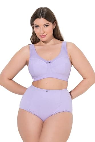 Ulla Popken Soutien-Gorge de soulagement sans armatures bonnet C-H Lavande
