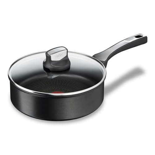 Tefal Sauteuse Unlimited On avec couvercle en verre 24 cm Wok induction