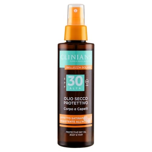 Clinians Huile Sèche Protectrice Corps et Cheveux SPF30 150ml
