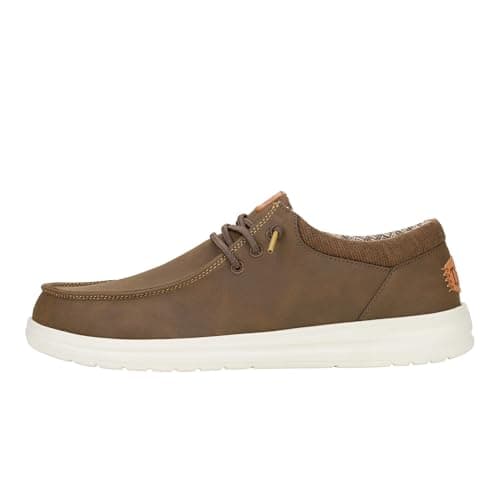 HEYDUDE Paul Classic Baskets Homme Marron Taille 43