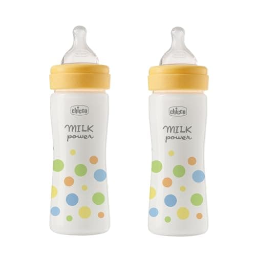 Chicco Set de 2 Biberons Perfect 250ml Débit Moyen Garçon