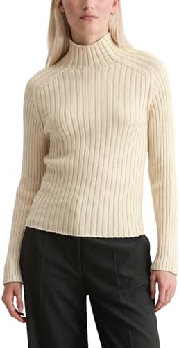 Marc O'Polo Pull en Coton Biologique Slim Fit pour Femme