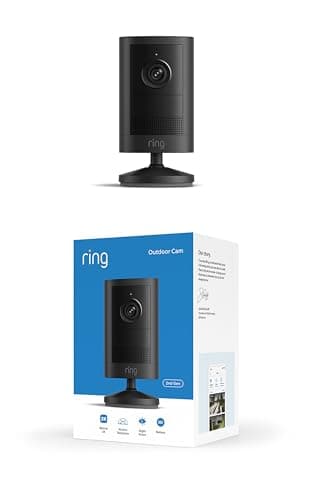 Ring Outdoor Camera 2K Caméra de surveillance sur batterie Noir