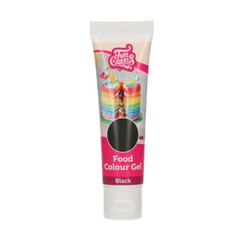 FunCakes Colorant Alimentaire Gel Concentré Noir 30 g