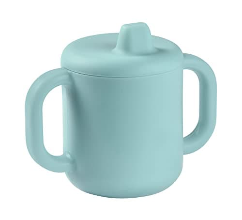 Béaba Tasse d'Apprentissage Bébé Silicone Bleu