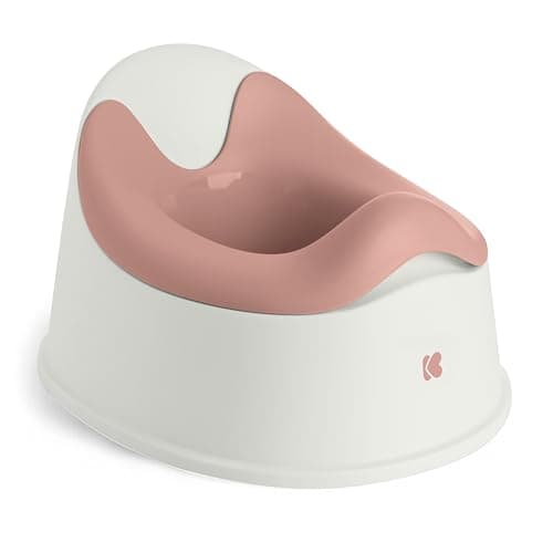 KikkaBoo Pot bébé ergonomique NIMO Blush, 12-36 mois avec récipient amovible