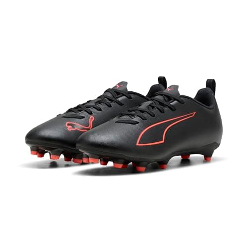 Puma Chaussures de football Ultra 6 Play FG/AG Junior Noires et Rouges Taille 37 EU