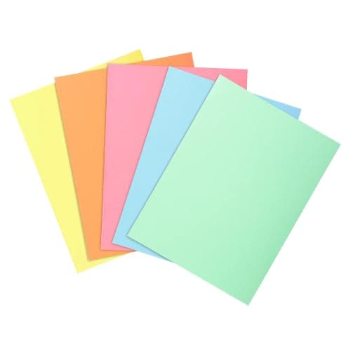 Exacompta Paquet de 30 sous-chemises A4 couleurs pastel 60g/m2