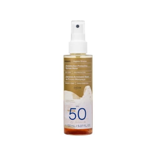 KORRES AEGEAN BRONZE autobronzant biphasé, protection solaire SPF50, 150ml