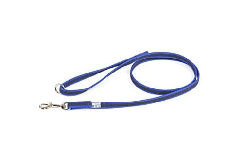 JULIUS K-9 Laisse antidérapante Color & Gray, 14 mm x 1,2 m, Bleu-Gris