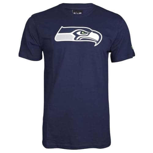 New Era Seattle Seahawks NFL Team Logo Bleu T-Shirt