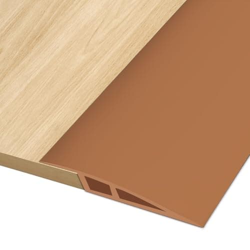 Barre de seuil adhésive 2M x 7CM en vinyle pour rattrapage de niveau