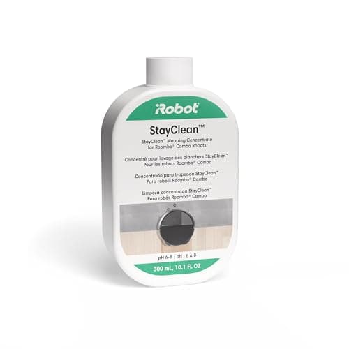 iRobot – Pièce de rechange d’origine – Concentré de nettoyage StayClean™ 300ml pour sols durs iRobot® pour les robots Roomba® 405/505 / 705 & 706