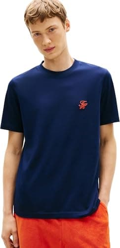Tommy Hilfiger Script Monogram Swimshop Tee Mw0mw43066 T-Shirt S/S Homme