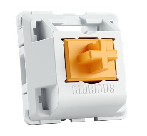 Glorious Panda Switches mécaniques pour clavier - Lot de 36 pré-lubrifiés