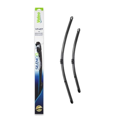 Valeo Silencio x2 Balais d'Essuie-Glace VF487 Avant 650 mm / 500 mm