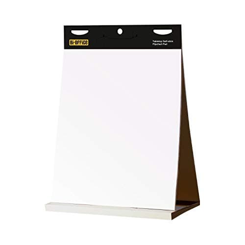 Bi-Office Bloc-notes autoadhésif de table 20 feuilles 58,5x50 cm
