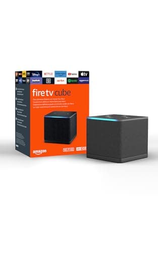 Amazon Fire TV Cube Nouvelle génération Lecteur multimédia streaming 4K Ultra HD Wi-Fi 6E
