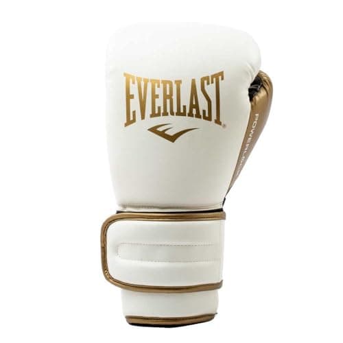 Everlast Gants de Boxe Powerlock 2R 14 oz Blanc Or