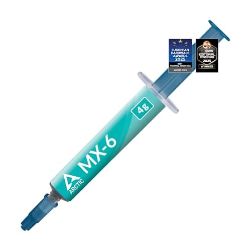 ARCTIC MX-6 Pâte thermique 4 g pour CPU et cartes graphiques