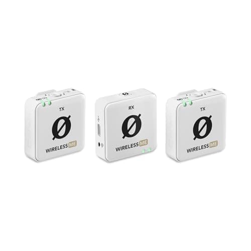 RØDE Wireless ME Dual Set Microphone sans fil compact Blanc