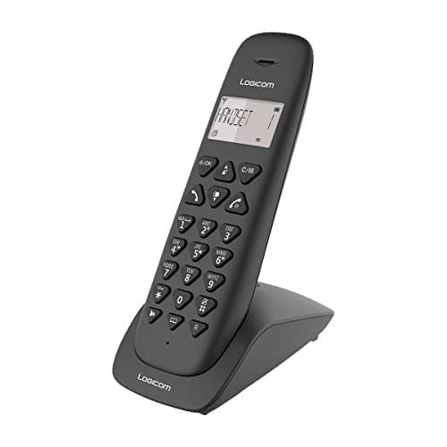 LOGICOM Téléphone sans fil VEGA 155T SOLO Noir avec répondeur