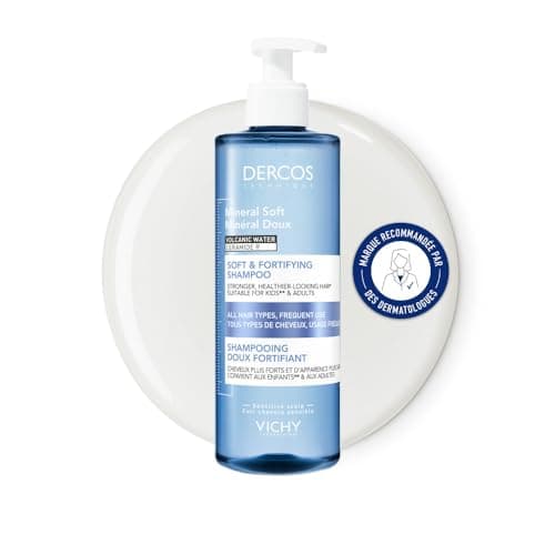 Dercos Shampooing Minéral Doux Fortifiant Eau Thermale Cheveux Forts