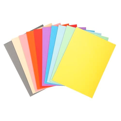 Exacompta Paquet de 10 Chemises Semi Rigides Forever 170 g/m2 Assorties