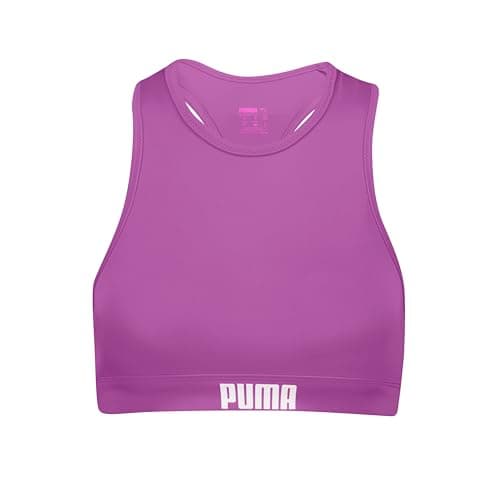 Puma Haut de bikini Raceback pour femme Magenta