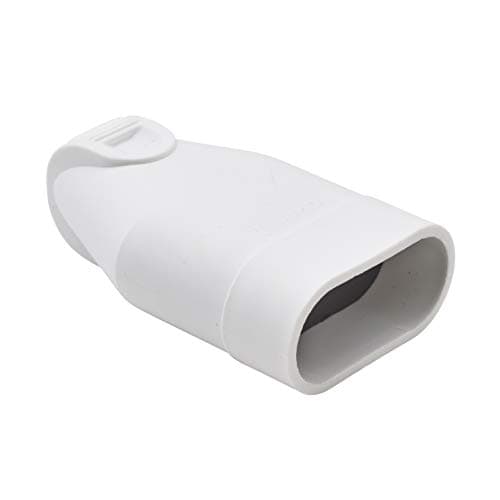 Fiche électrique femelle droite 4mm Debflex Blanc