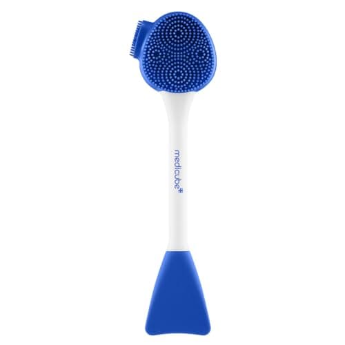 Medicube Pinceau double embout en silicone et brosse pour pores et application de masque